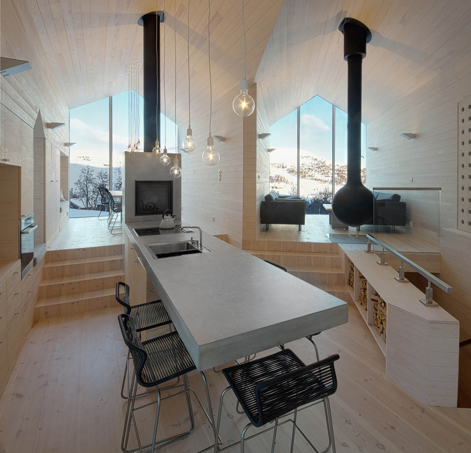 Le design réinvente le chalet de montagne