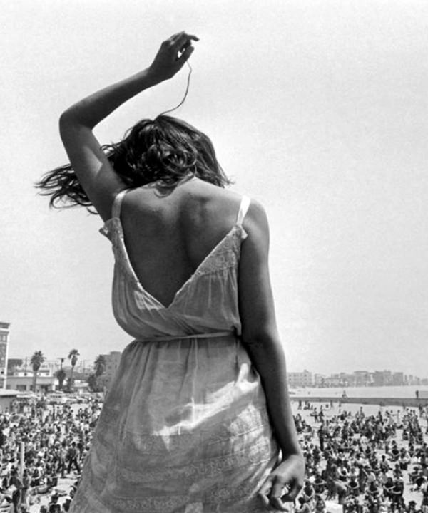 USA. California. 1968. Venice Beach Rock Festival.