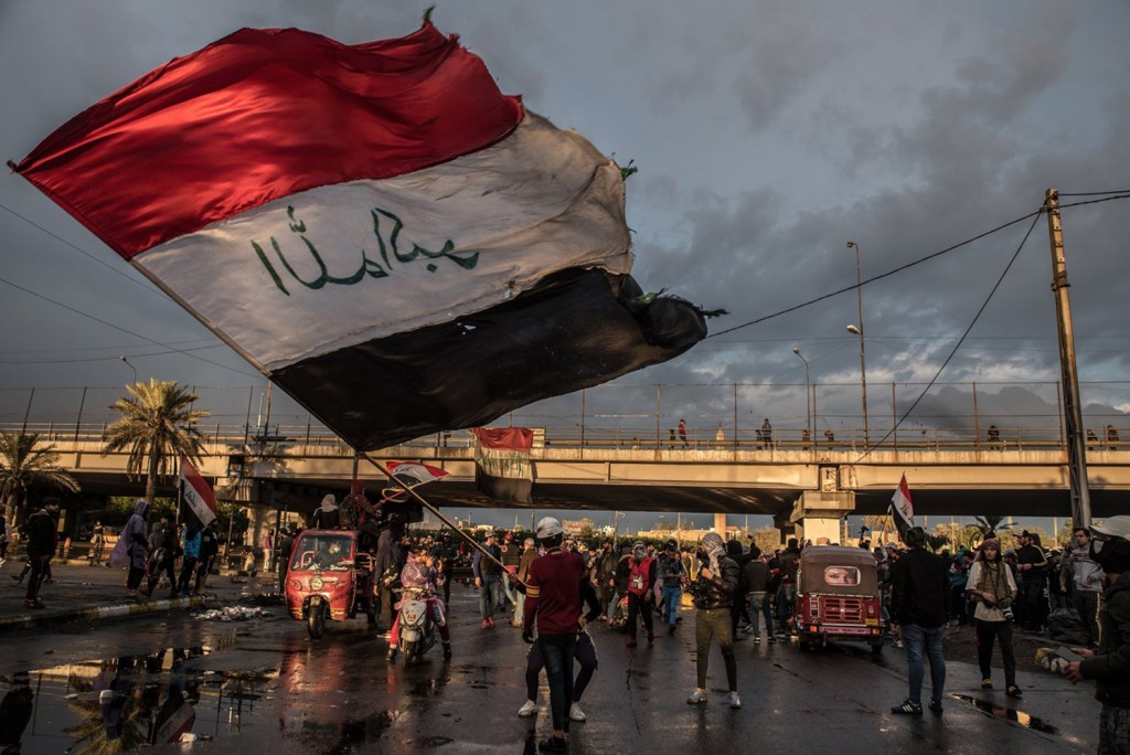 Emilienne Malfatto, Irak cent jours de thawra - Visa pour l'Image 2020.