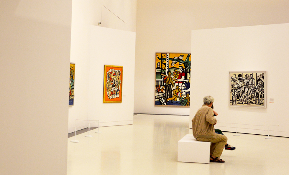 Exposition Fernand Léger au Musée Soulages de Rodez.