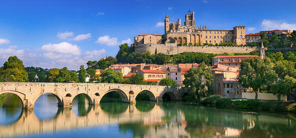 Vue panoramique de Béziers - Credit photo G. Deschamps