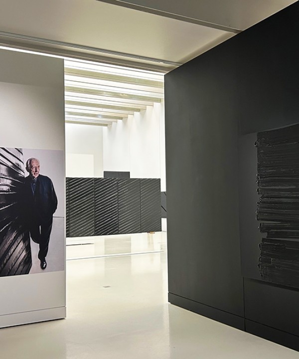 Les derniers Soulages 2010-2022, l'exposition hommage au peintre disparu en 2022