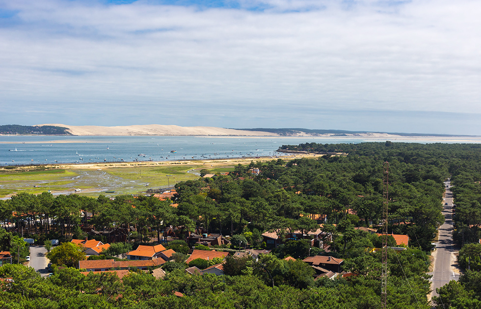 Panorama depuis le Phare du Cap Ferret