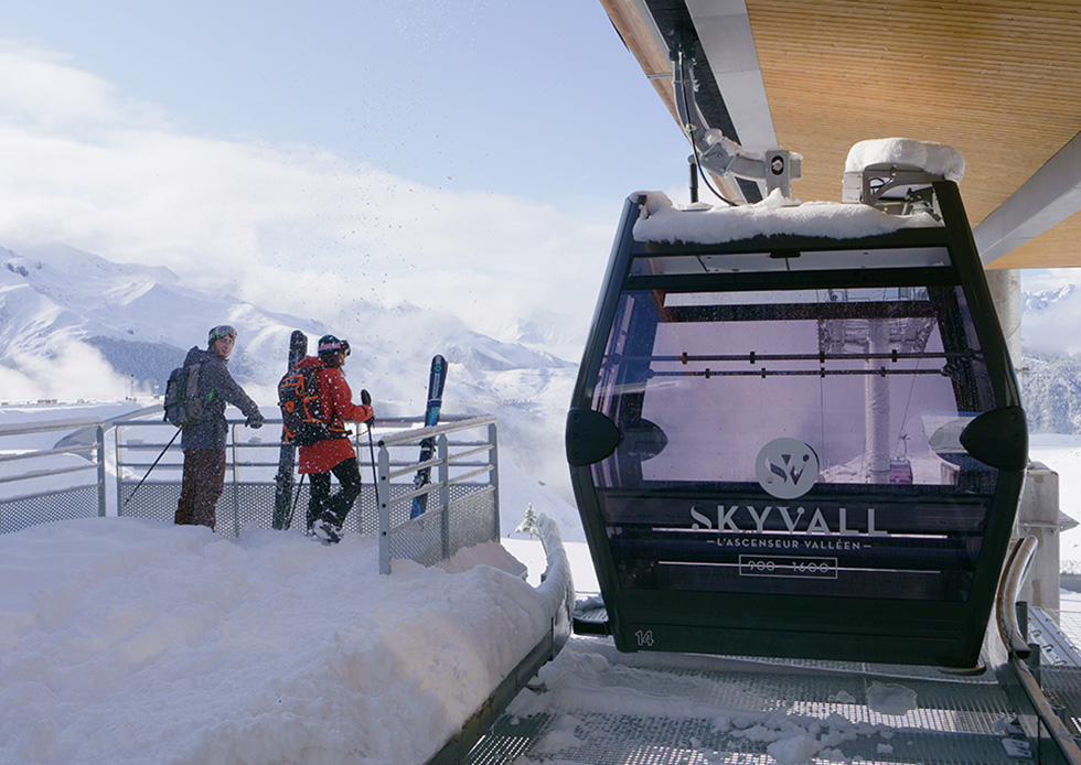 Skyvall relie Loudenvielle et Peyragudes en continu de 8h30 à 18h00